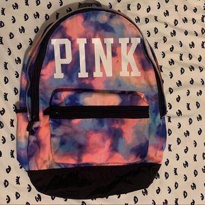 PINK Tie Dye Backpack